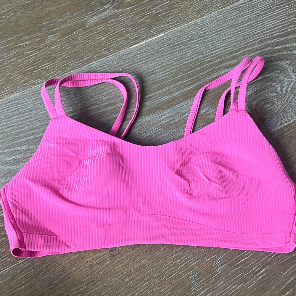 Lululemon Athletica Vibrant Pink Sports Bra